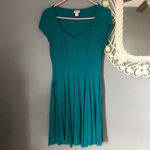 Turquoise dress